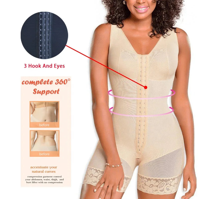 Private Label Shapers Tummy Control Women Shapers Original Colombian Girdle High Compression Bbl Garment Hourglass Girdles