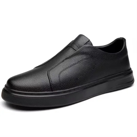2026 New Luxury Designer Brand Men's Casual Fashion Versatile Genuine Leather Casual Shoes