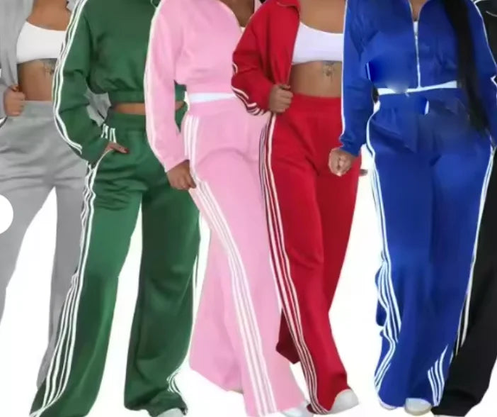 Women  New Arrival Autumn Winter Jumpsuit Color Patchwork Zipper Long Sleeved Sporty Romper