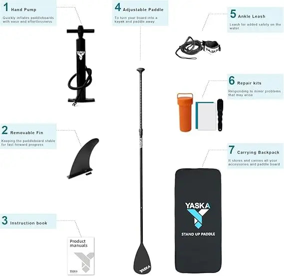 In Stock YASKA PB-803 Inflatable 10'6''*32''*6'' Pink and White Stand up Paddle Board (SUP) OEM Customized with Backpack