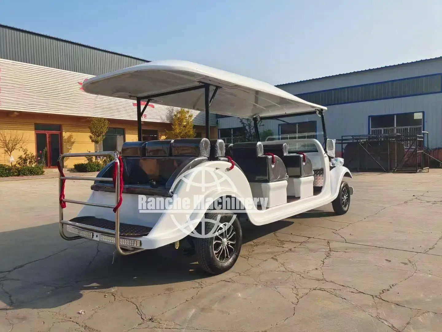 72v100ah 4KW Battery Powered Old Retro Golf Cart Buggy Antique Sightseeing Electric Vintage Classic Car