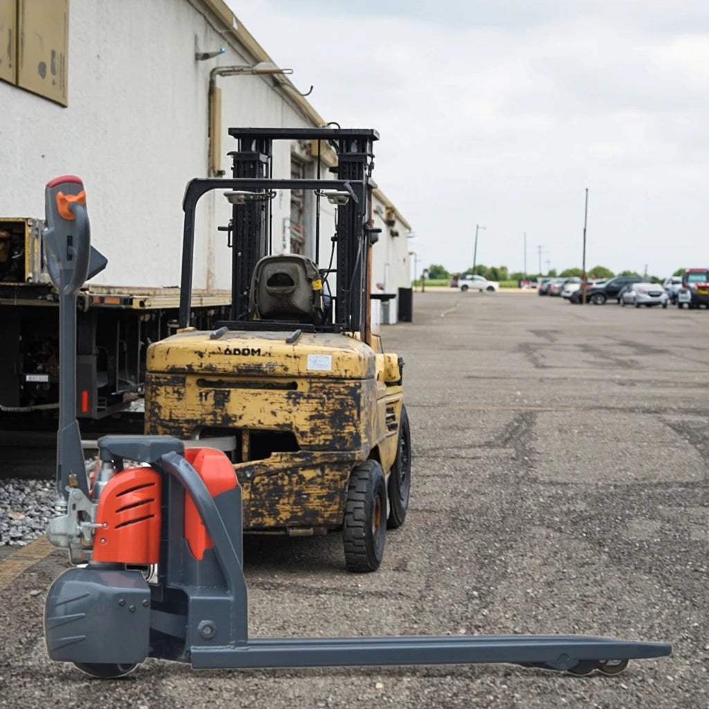 Competitively Priced New Condition CBD15-L3-I 1.5ton Electric Pallet Truck 1500kg Narrow Lead-Acid Forklift Truck