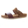For Malibu Waves Slide Womens Shoes Color Md Brown Croc Nubuck | 100% Authentic | Made in China | Model MSS-TB0A23D5BX5