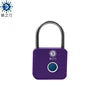 Smart Fingerprint Locks with Memory Card Storage Convenient Secure Padlocks for Luggage Dormitory Cabinets Travel Safely Charged