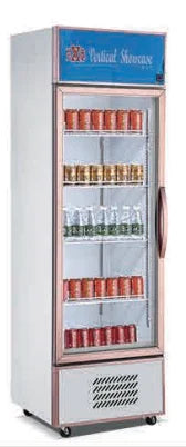 Single-Temperature Fridge Direct Cooling Beverage Refrigerator Display Cooler with Mechanical Temperature Control