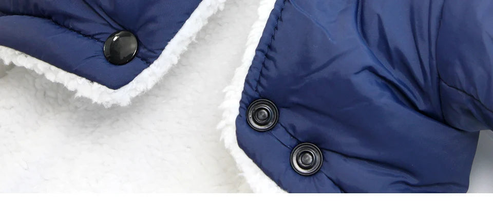 Winter Pet Dog Clothes Warm For Small Dogs Pets Puppy Costume French Bulldog Outfit Coat Waterproof Jacket Chihuahua Clothing