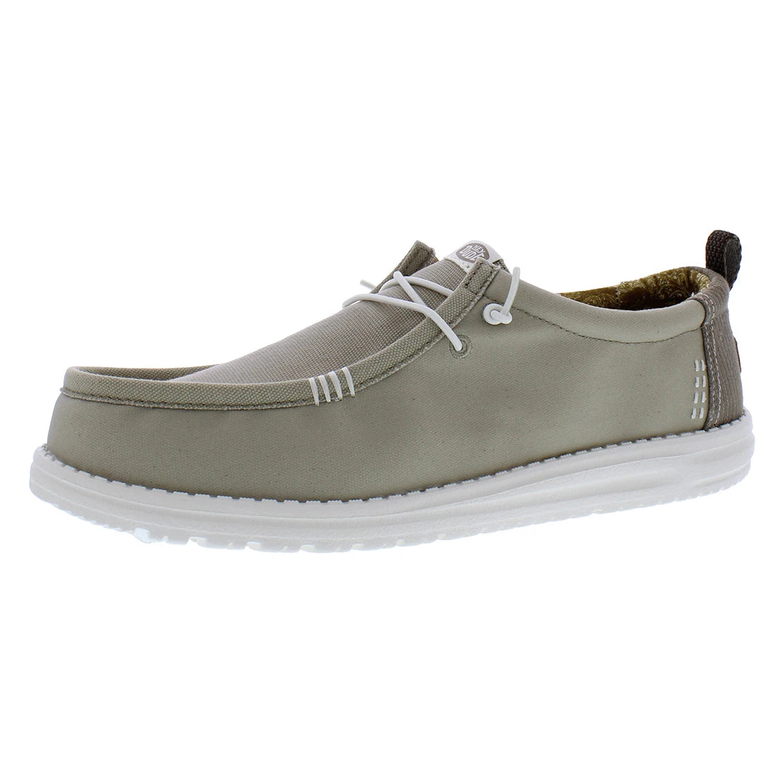 For Wally Hickory Denim Mens Shoes Color Taupe 100% Authentic Model MSS-41875214