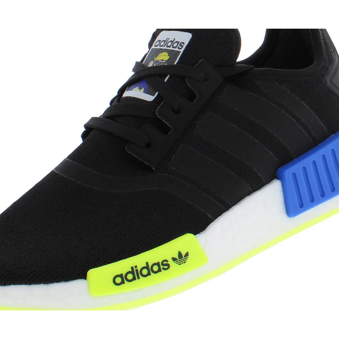 For NMD_R1 Men's Running Shoes Black/Lime | Vietnam Origin | IE1844 Model | 100% Authentic