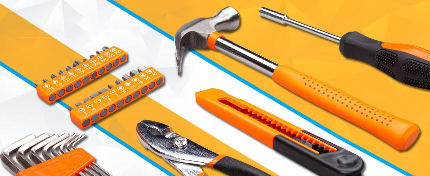 Factory Tool Combination Set 39 Piece Carp Pliers Telecommunication Batch Combination High Quality Assortment Toolbox