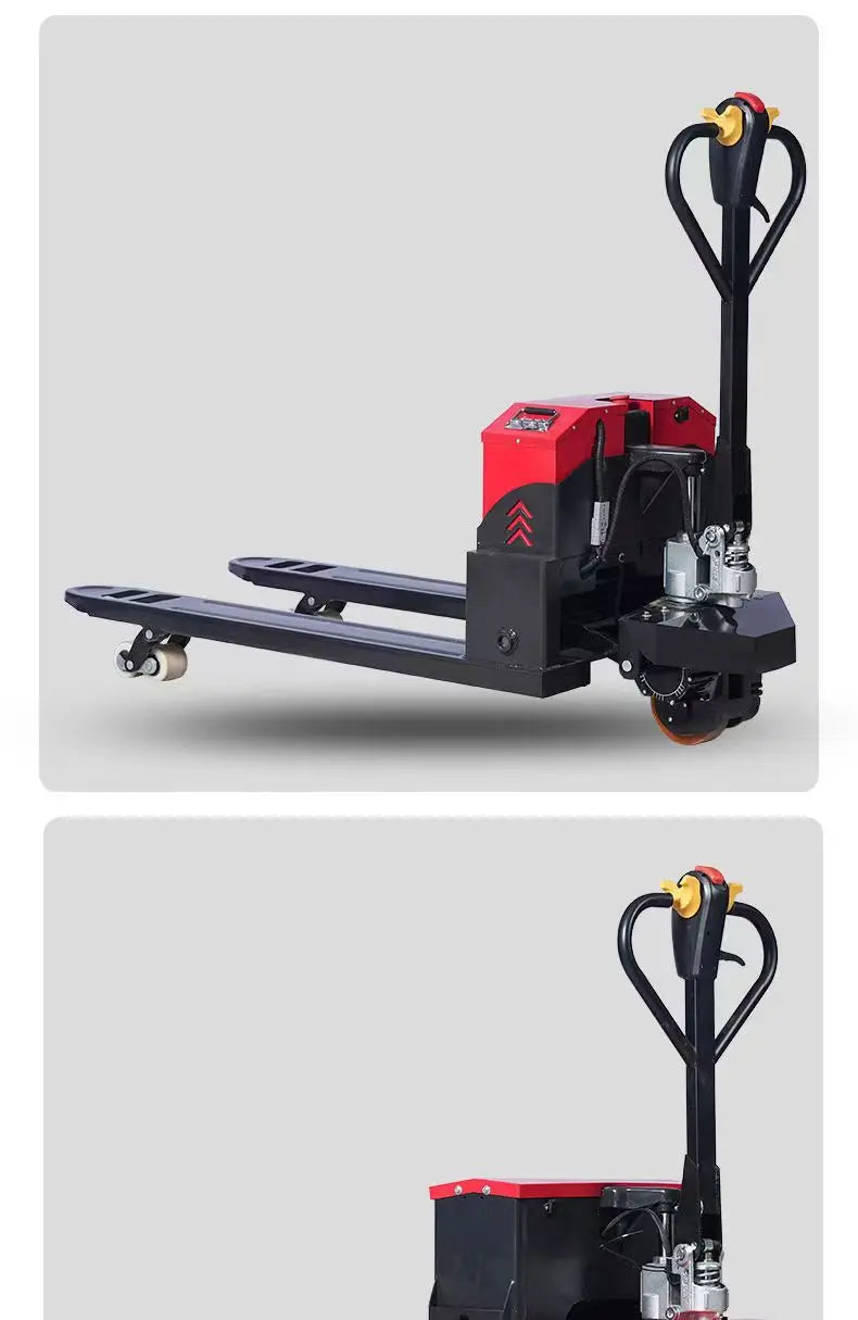 3 Ton Lead-Acid Battery Electric Pallet Truck Forklift with Standing Operation for Retail Use
