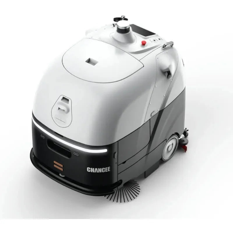 Robotic Floor Cleaning Machine Factory Direct Commercial Robotic Floor Scrubber Electric Shopping Mall Use