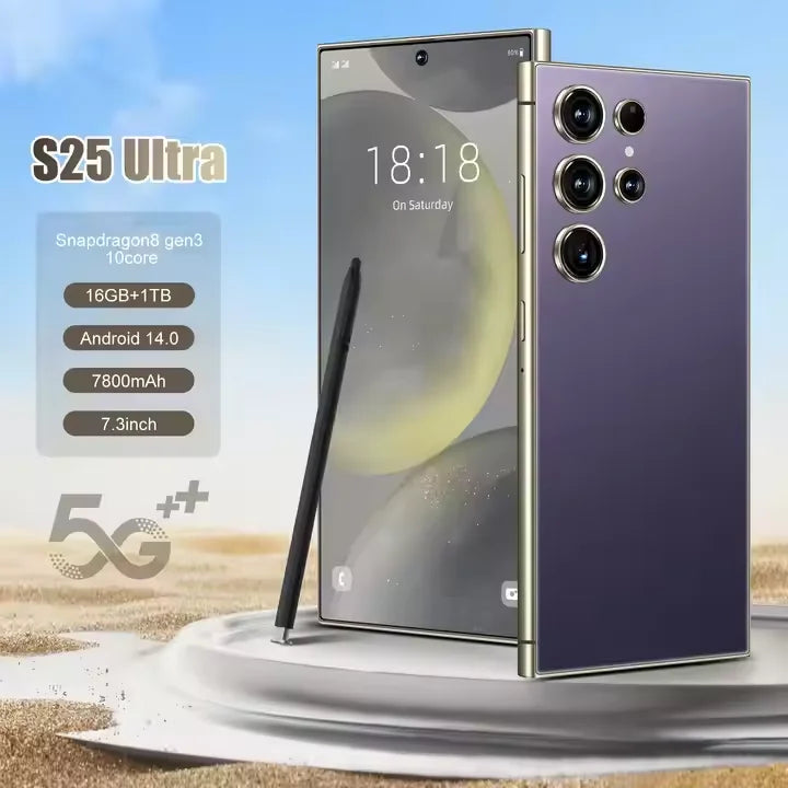 Original Global Version S25 U+L TRA Mobile Phones 16GB+1TB Android14 Unlocked cheap Smartphone