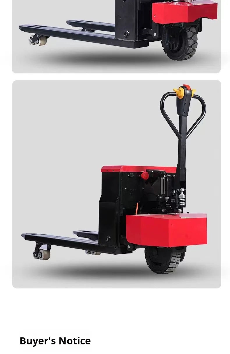 3 Ton Lead-Acid Battery Electric Pallet Truck Forklift with Standing Operation for Retail Use