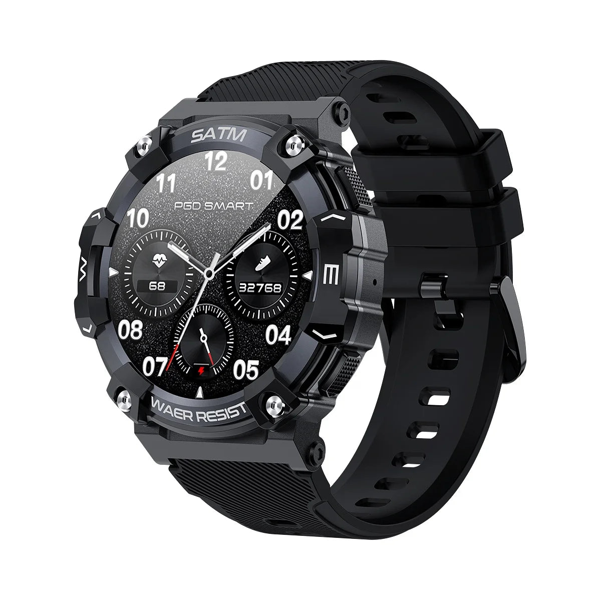 2024 Hot Sale PG666 Smart Watch 1.39 Inch IP68 Waterproof Phone Call Blood Pressure Heart Rate Fitness Compass USB IOS