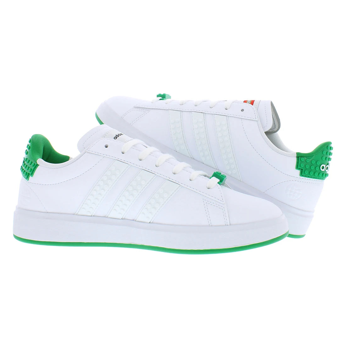 For Grand Court 2.0 Mens Shoes Model GW7177 White/Green 100% Authentic