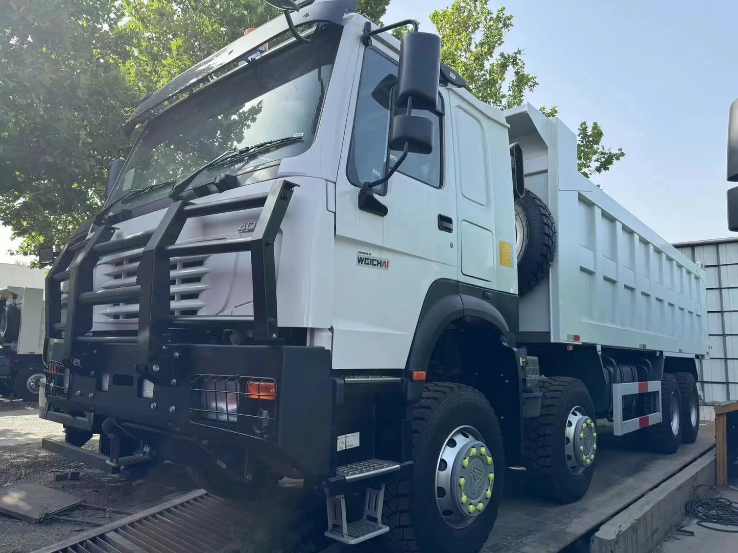In Stock Now New Sinotruk HOWO 8x4 Dump Truck | 12 Wheels & 371HP Diesel Engine | Ready for Heavy Hauling