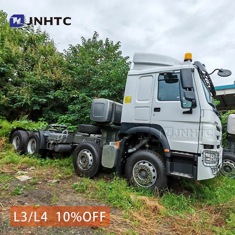 New HOWO Diesel 10 Ton 8x4 Heavy Cargo Truck Chassis Price From China