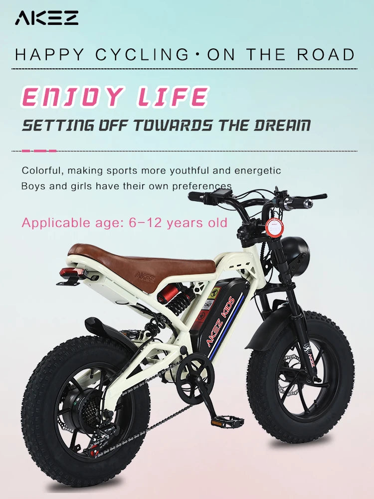 Fast 350W Children Electric Kids Child Dirt Motor Battery Bike With Peddle for Enfants Teenagers Boys Ebike USA Warehouse