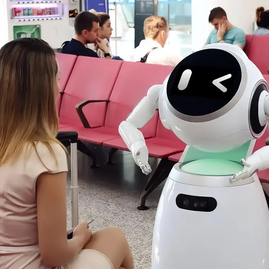 Commercial Reception Robots AI Humanoid Robot for Restaurant Hotel Guiding Reception Robot