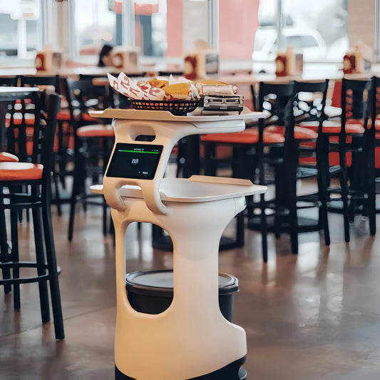 restaurant robot waiter service for Restaurant Pizza and Western-style Food Service Waiter Robots Humanoid AI Robotics