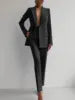 Latest Desgin Business Suits for Women Slim Blazer and Pants Set for Women Formal Suit Ladies Suits Office Wear