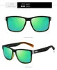 DUBERY Brand D518 Classic Sports Polarized Sun Glasses Men Women Wholesale Custom logo Square Lens SunGlasses
