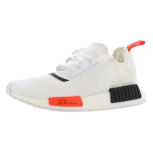 For NMD_R1 MSS-EH0045 Mens Shoes Color Cloud White/Solar Red/Core Black 100% Authentic