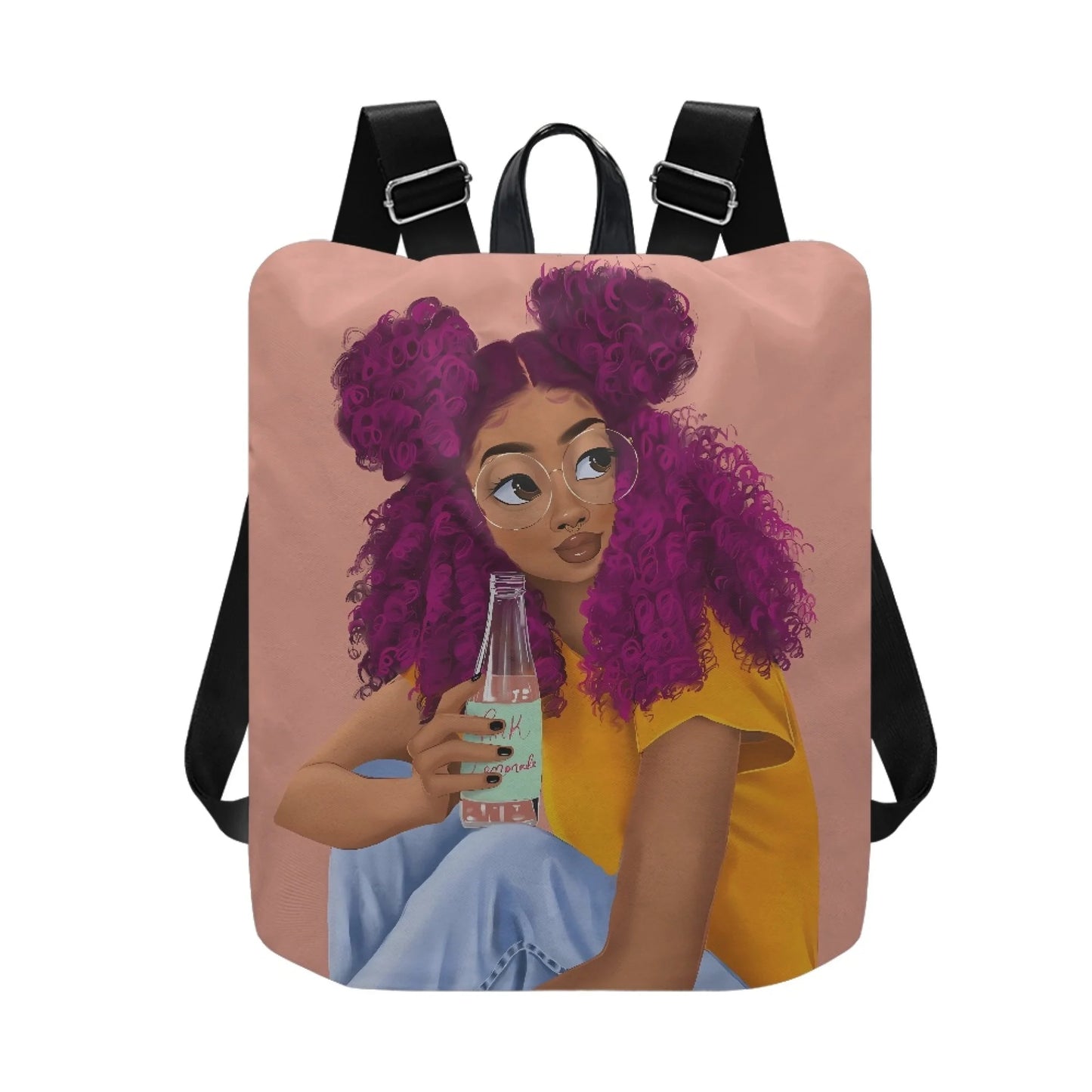 Latest African Girl Printed Backpack for Women Water-resistant College Backpack Girls Kids Bookbags Travel Casual Backpack Bag