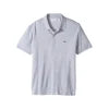 For Short Sleeve Jersey Interlock Regular Fit Mens Polos Color Silver Chine | 100% Authentic Made in China