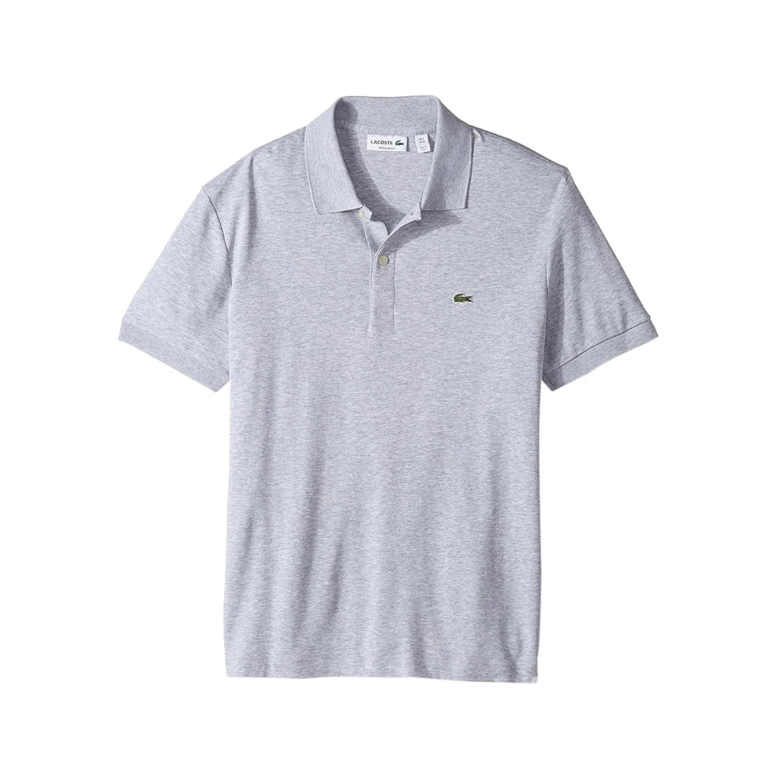 For Short Sleeve Jersey Interlock Regular Fit Mens Polos Color Silver Chine | 100% Authentic Made in China