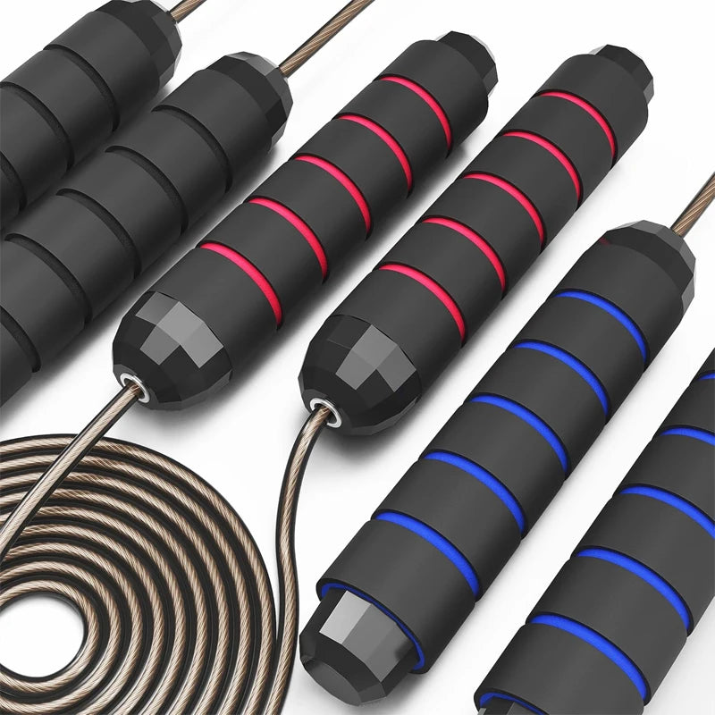 Jump Rope Intelligent Speed Control Bearing PVC Nylon Children's and Women's Training Fitness Jump Rope Outdoor Exercise