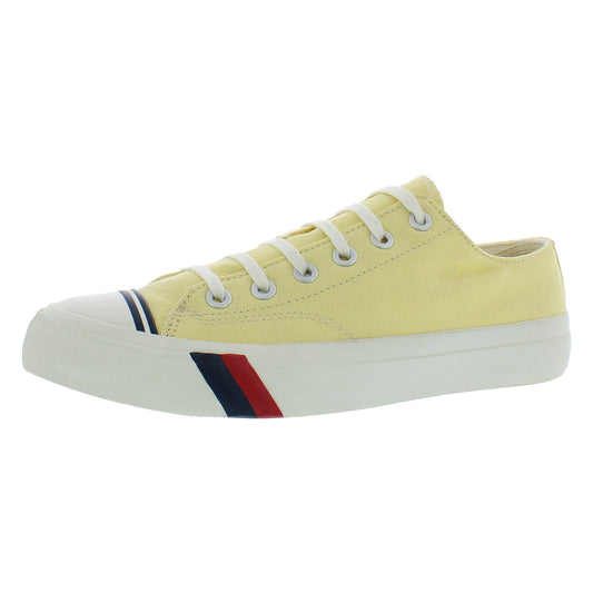 Keds Royal Lo Canvas Mens Shoes Color Pale Yellow | 100% Authentic | Made in China | Model MSS-PK66651