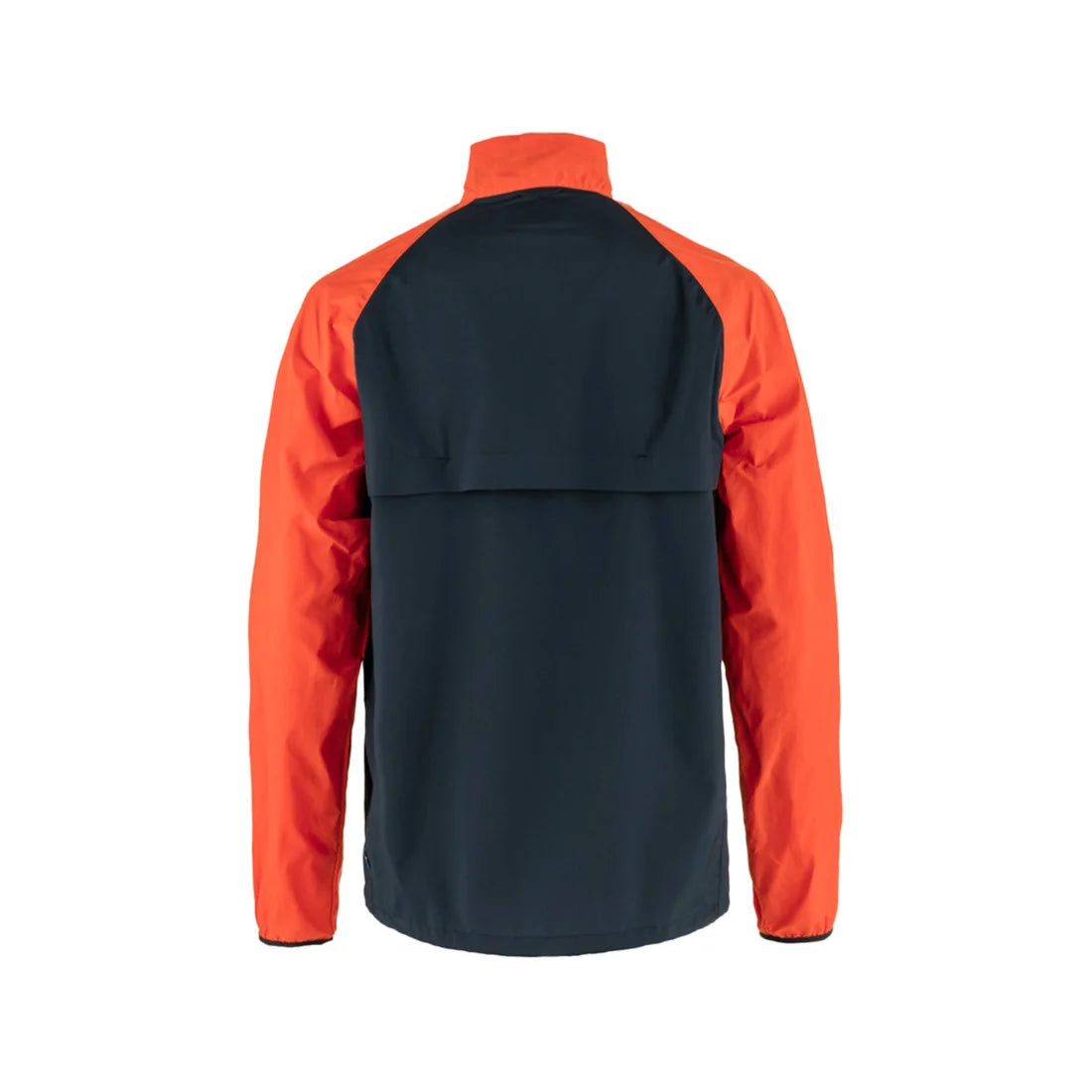 Fjall Raven HC Hybrid Mens Windbreakers Color: Dark Navy/Orange | 100% Authentic