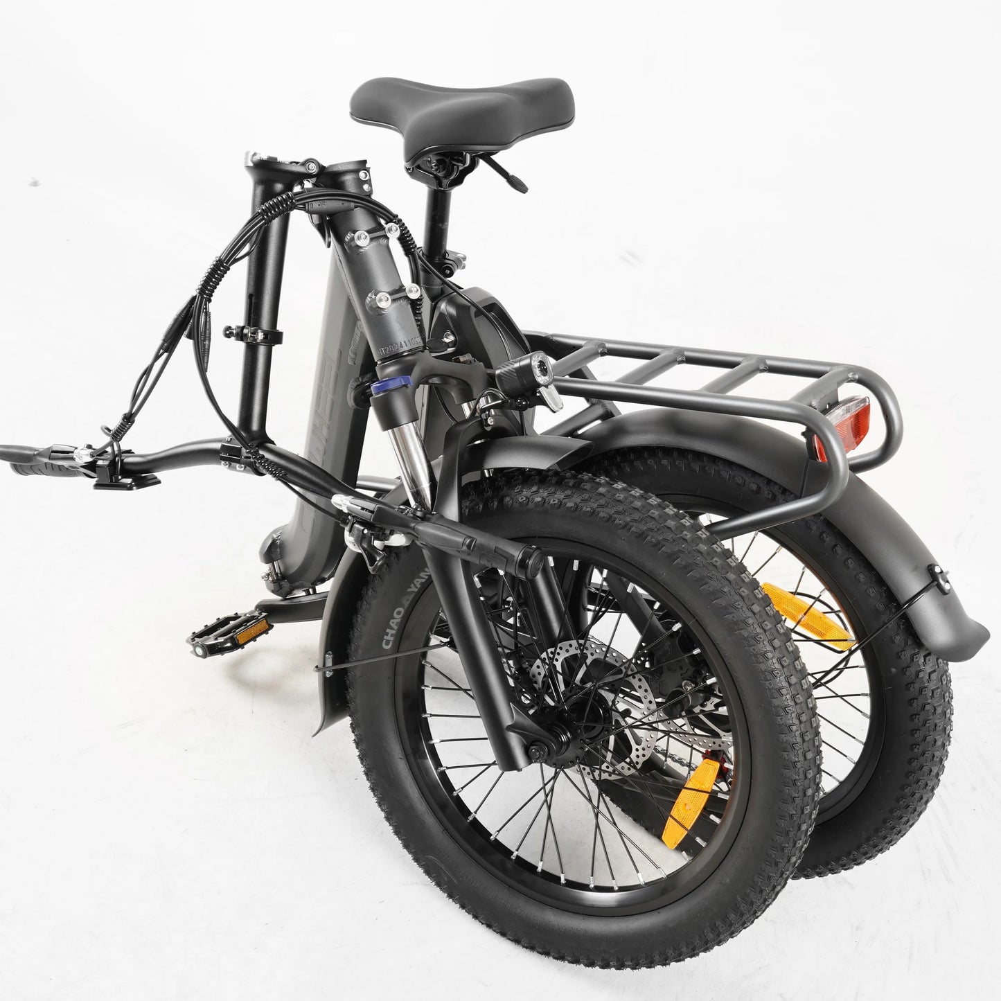 US Stock COSWHEEL Y20L Torque Sensor E Bike Folding Electric Bike Step Through Foldable Electric Bike