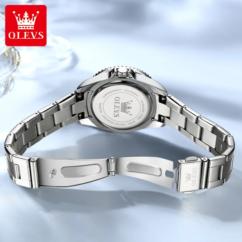 OLEVS 9945 Trending Women Quartz Watches Waterproof 30m Ladies Watch Fashion Design Girls Watches