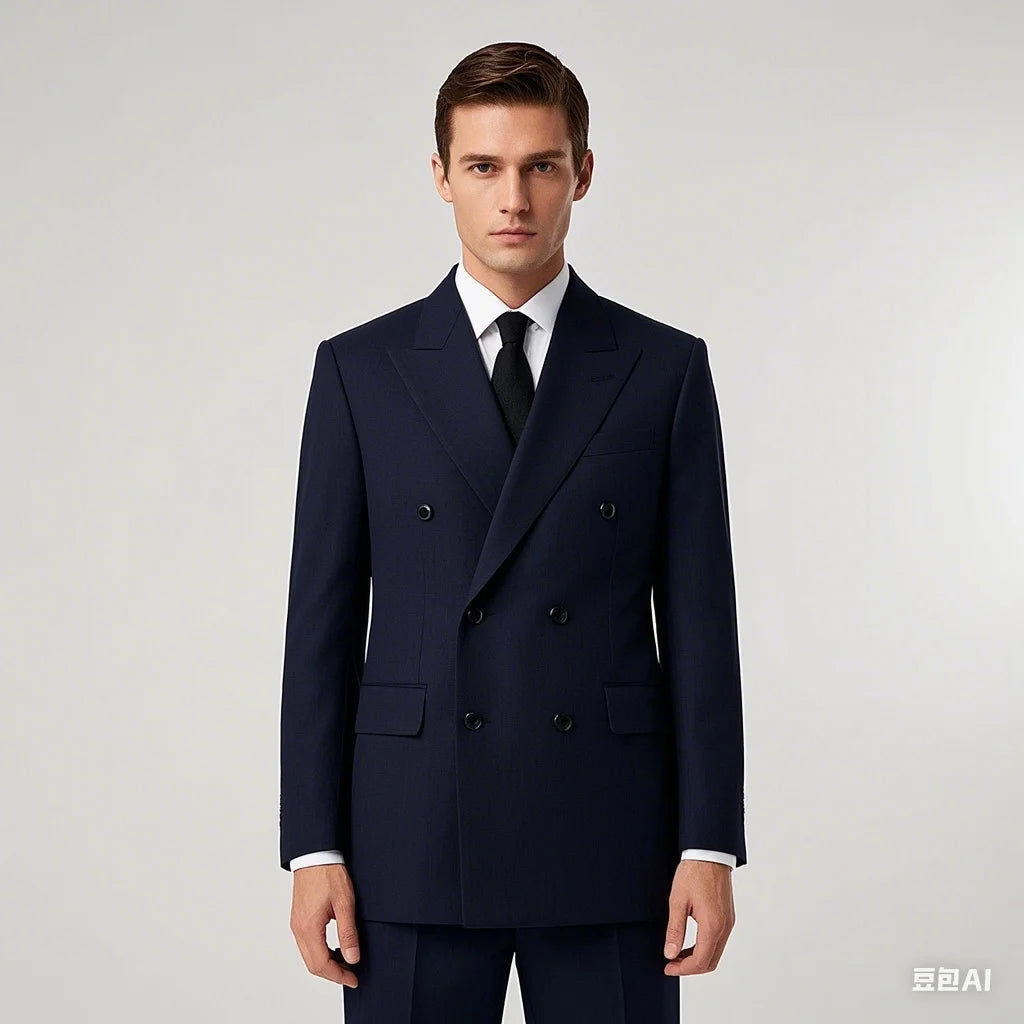 Custom Jackets Modern Solid Tailor-made Foreign Trade Suit Groom Slim Europe Business Suits & Blazer for Men