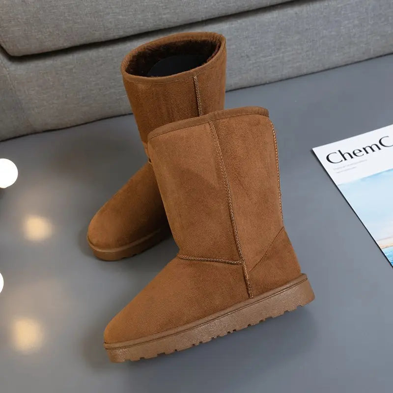 Women's Shoes 2021 Winter New Women Snow Boots Ladies High Quality Warm Australia Boots Set Foot Boots for Women Botas Mujer