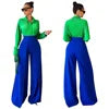 D1467 High Quality Casual Pants & Trousers for Women Solid Color Straight Tube Loose Slim Wide Leg Pants Women Trousers (No Top)