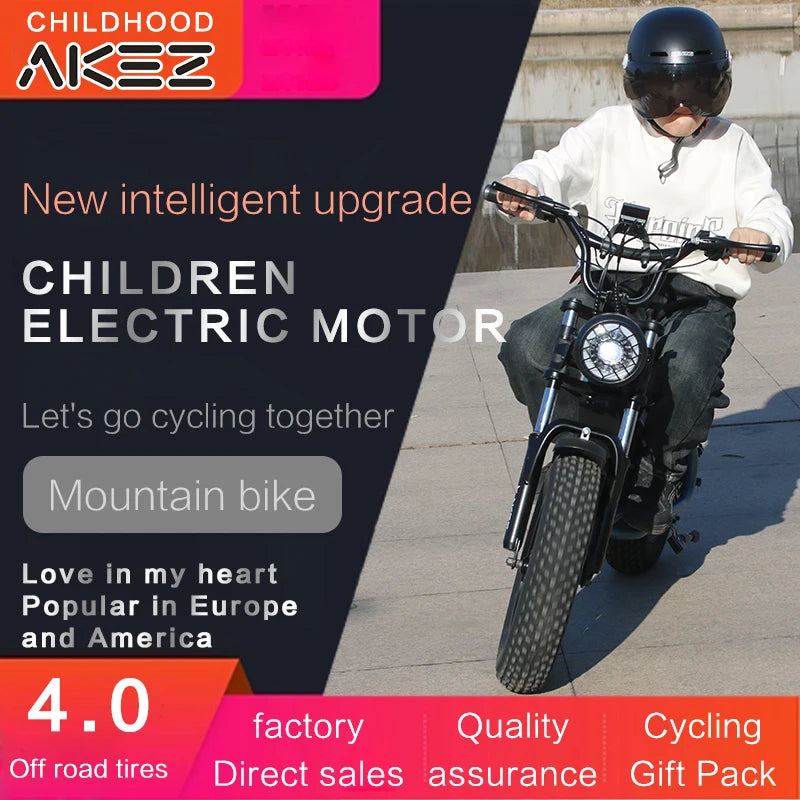 Kids E-bike Super Mini K1d Electric 73 E Bike Ebike