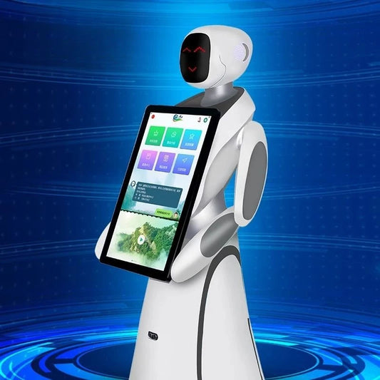 Intelligent Interaction Hotel Robot Reception Commercial Reception Robots Marketing Assistant AI for Advertising