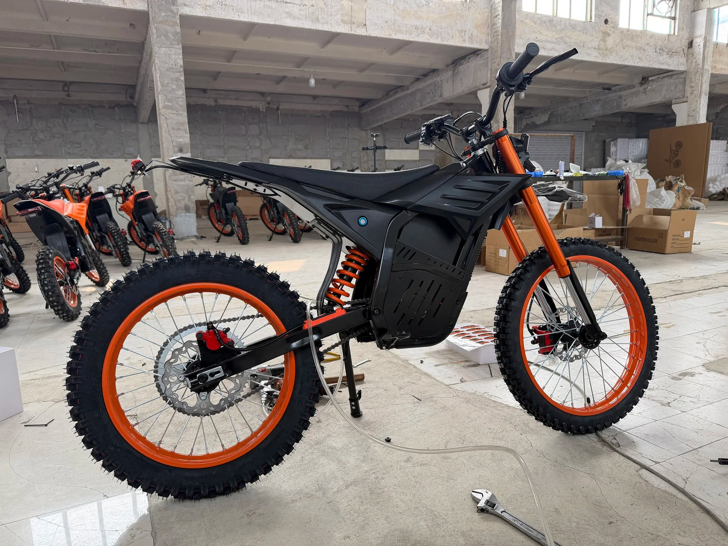 19 Inch Large Tire Electric Motorcycle High Performance Hydraulic Disc Brake Adult Off-road Dirt Bike Wholesale Fast Delivery