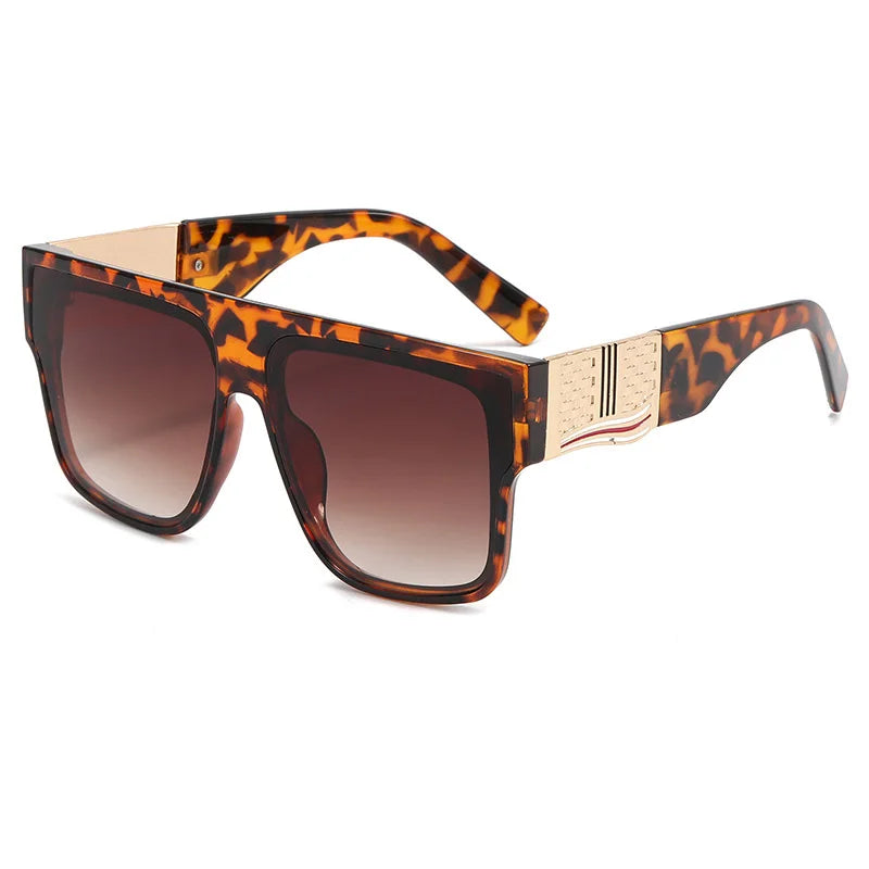 Superhot Eyewear 21835 Fashion 2024 Y2K Oversized Square Flat Top Shades Sunglasses