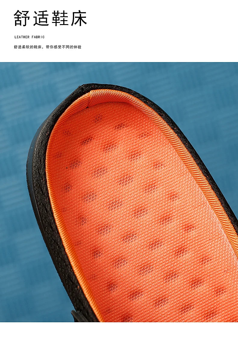 Casual Breathable Men Sandals Summer Outdoor Lightweight Fashion Slippers New Arrivals Slip-on Male Mesh Beach Shoes for Male
