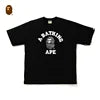 2026 1:1 High Version Ready Stock Letter Printing Bapees Tee Men Trendy PrintedApe Shirt Fashion Designer Bapees Shirt Hot Sell