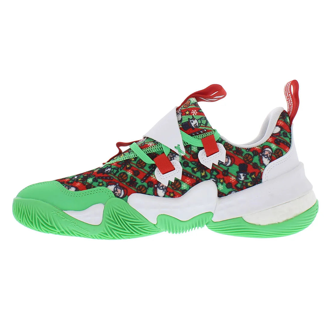 For Trae Young 1 Unisex Basketball Shoes Green/White/Red Color Model GY0305 | 100% Authentic