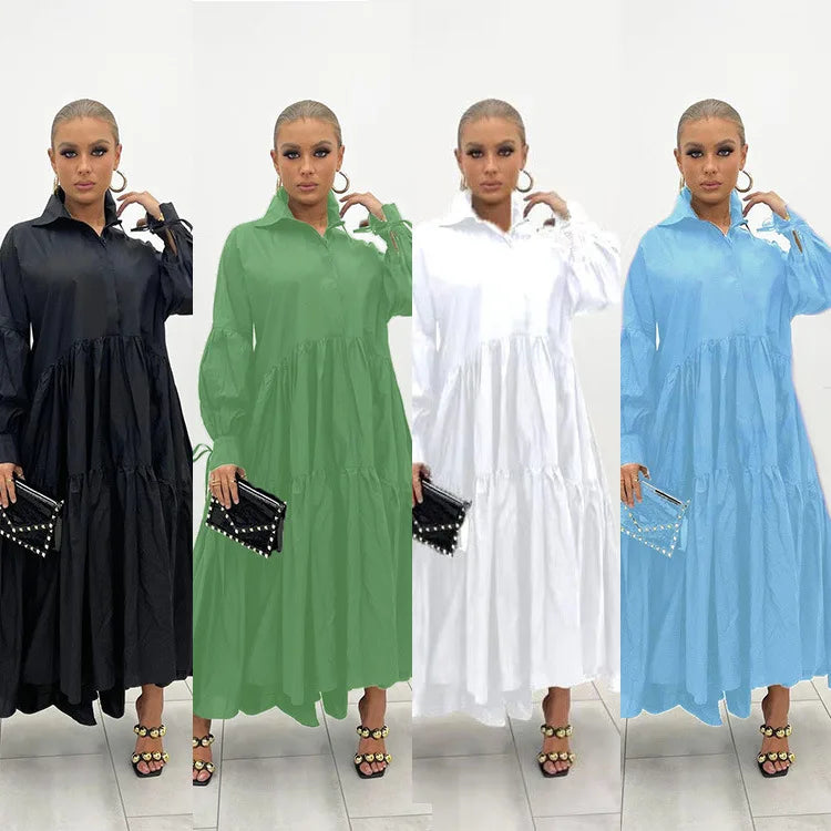 New Collection Plain Maternity Muslim With Long Sleeve Custom Made Black Lady Elegant Shirts Maxi Party Church Dresses for Women