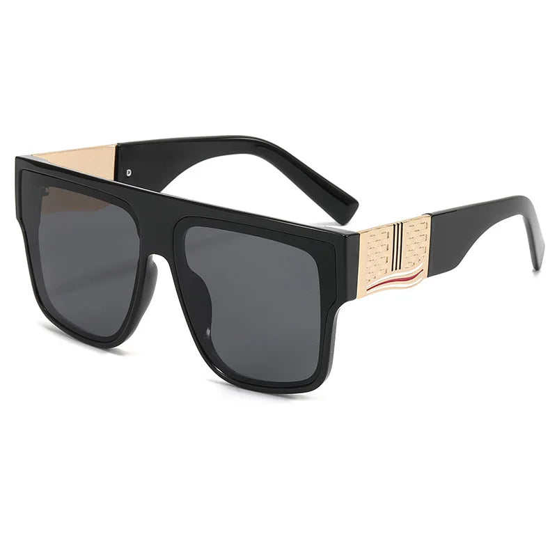 Superhot Eyewear 21835 Fashion 2024 Y2K Oversized Square Flat Top Shades Sunglasses