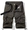 Custom Your Brand Logo Wholesale Hot Selling Summer Men Clothing Casual Pockets Cotton Jogger Loose Cargo Shorts