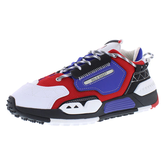 Polo Ralph Lauren Polo Sport 200 High Top Suede Mens Shoes Color: City Royal/White/Black | 100% Authentic