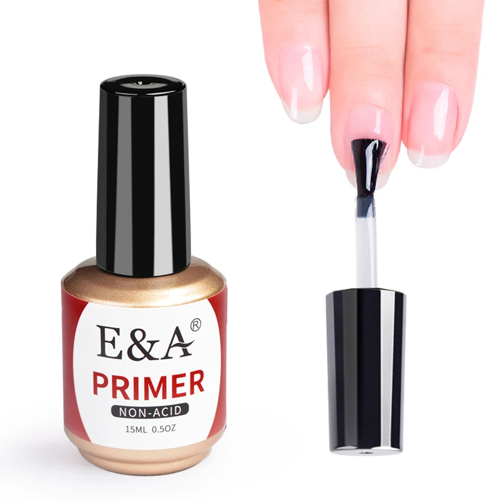 Nail Gel Top Coat Base Coat Primer Ultra bond 4pcs Set Dehydrator UV Led Diamond Long Lasting Bond Aid Gel Nail Polish Varnishes